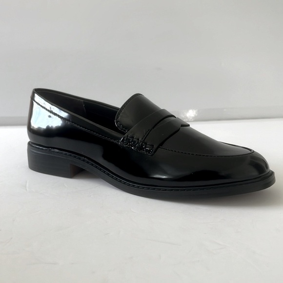 Franco Sarto Women's Alora Round Toe Black Penny Loafers Shoes Size 8 NIB - Picture 6 of 10